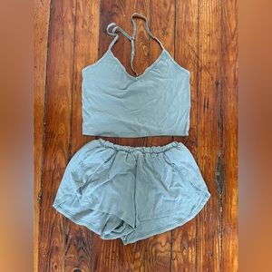Abercrombie & Fitch | Sage Green PJs